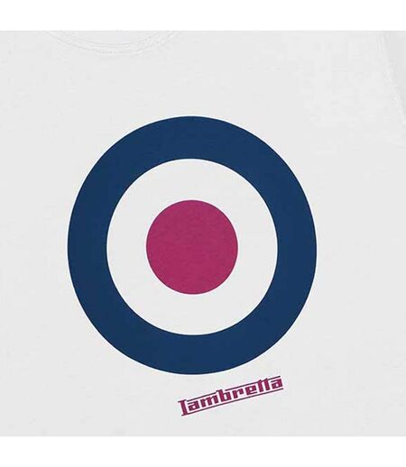 T-shirt ss24 homme blanc Lambretta