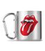 The Rolling Stones Tongue Carabiner Mug (Silver) (One Size) - UTTA5361