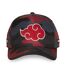 Casquette trucker premium avec logo brodé Naruto Shippuden Red Camo Capslab-2