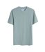 T-shirt Motif/style Logo Homme Vert Brume Farah-2