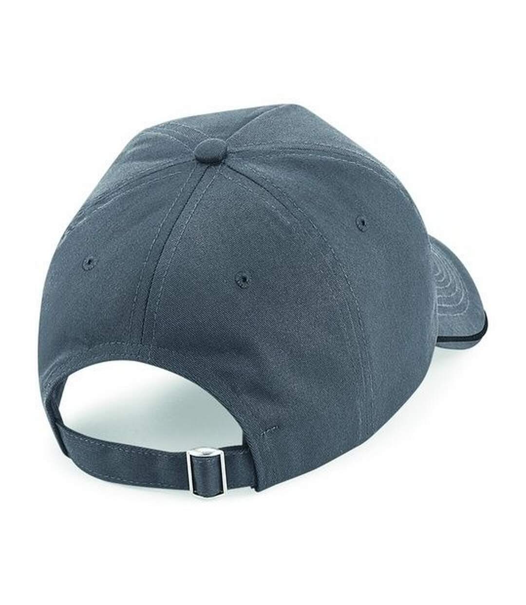 Casquette authentic unisexe gris/noir Beechfield-2