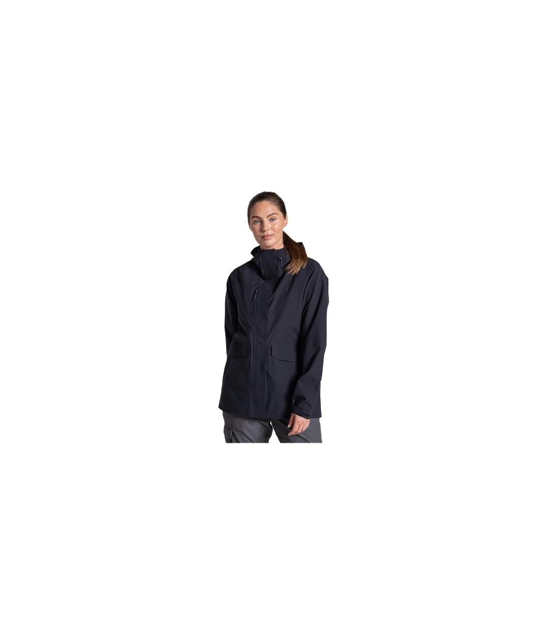 Veste Motif/style Long Kiwi Pro Femme Bleu Marine Craghoppers Expert-1