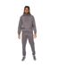 Mens Tonally Brushed Fleece Oversized Hoodie Asphalt Kings Will Dream-1