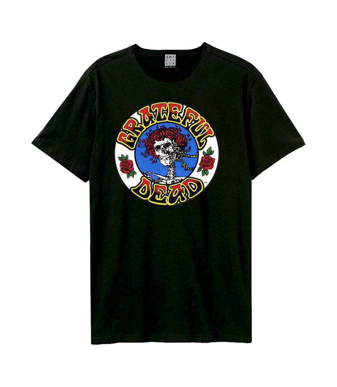 T-shirt Stealie Adulte Noir Amplified-1