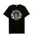 Amplified Unisex Adult Stealie Grateful Dead T-Shirt (Black) - UTGD709