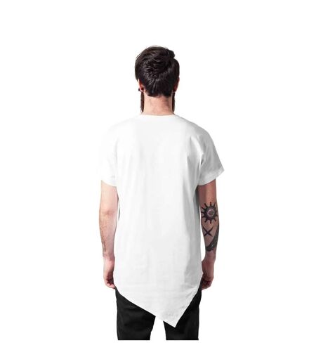 T-shirt Motif/style Asymétrique Homme Blanc Urban Classics