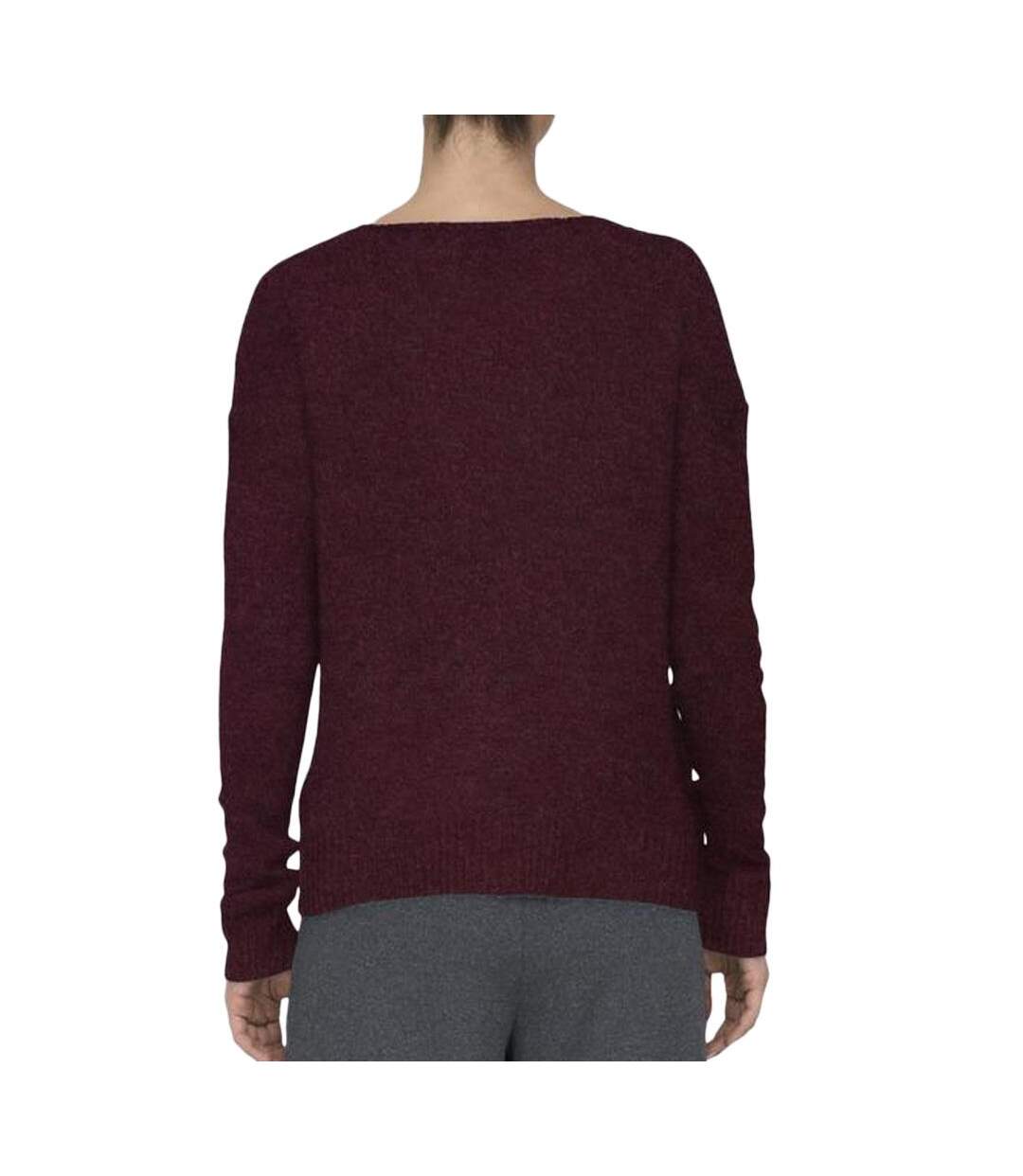 Pull bordeaux femme jdy elanora-2