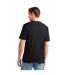 Umbro Mens Core Small Logo T-Shirt (Black/Woodland Grey)