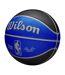 Ballon De Basket Motif/style Nba Dallas Mavericks Taille 7 Noir Bleu Wilson-2