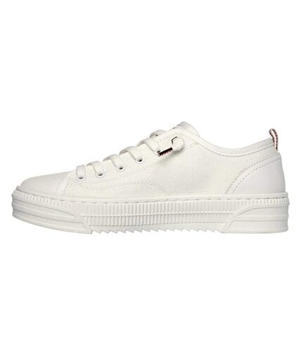 Womens/ladies bobs copa trainers off white Skechers