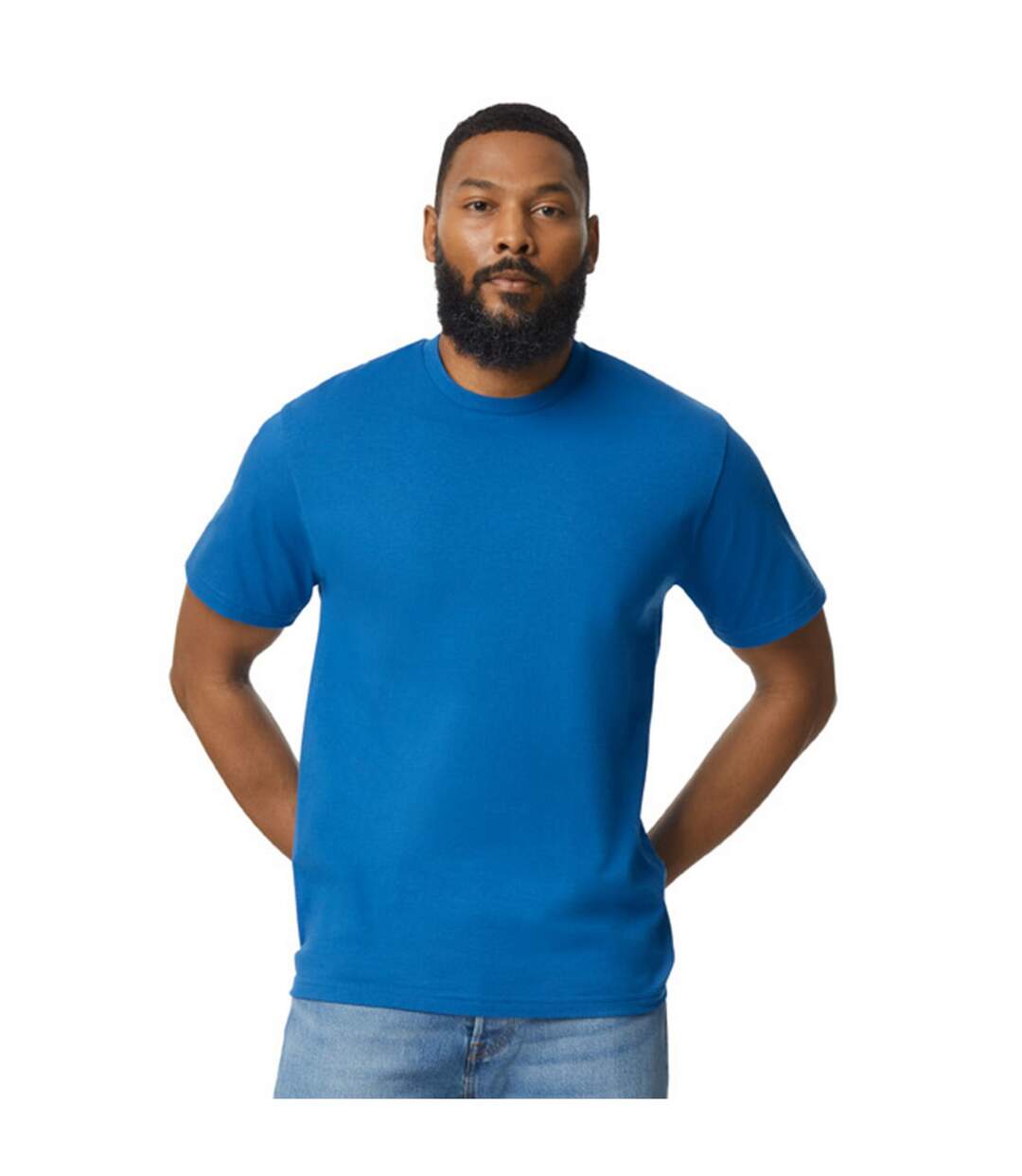T-shirt Softstyle Adulte Bleu Roi Gildan-1