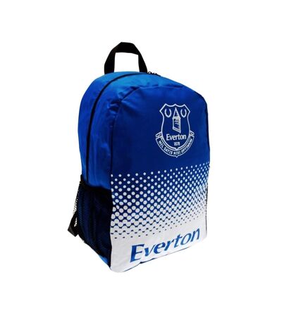 Everton FC Official Soccer Fade Design Backpack/Rucksack (Blue/White) (One Size)
