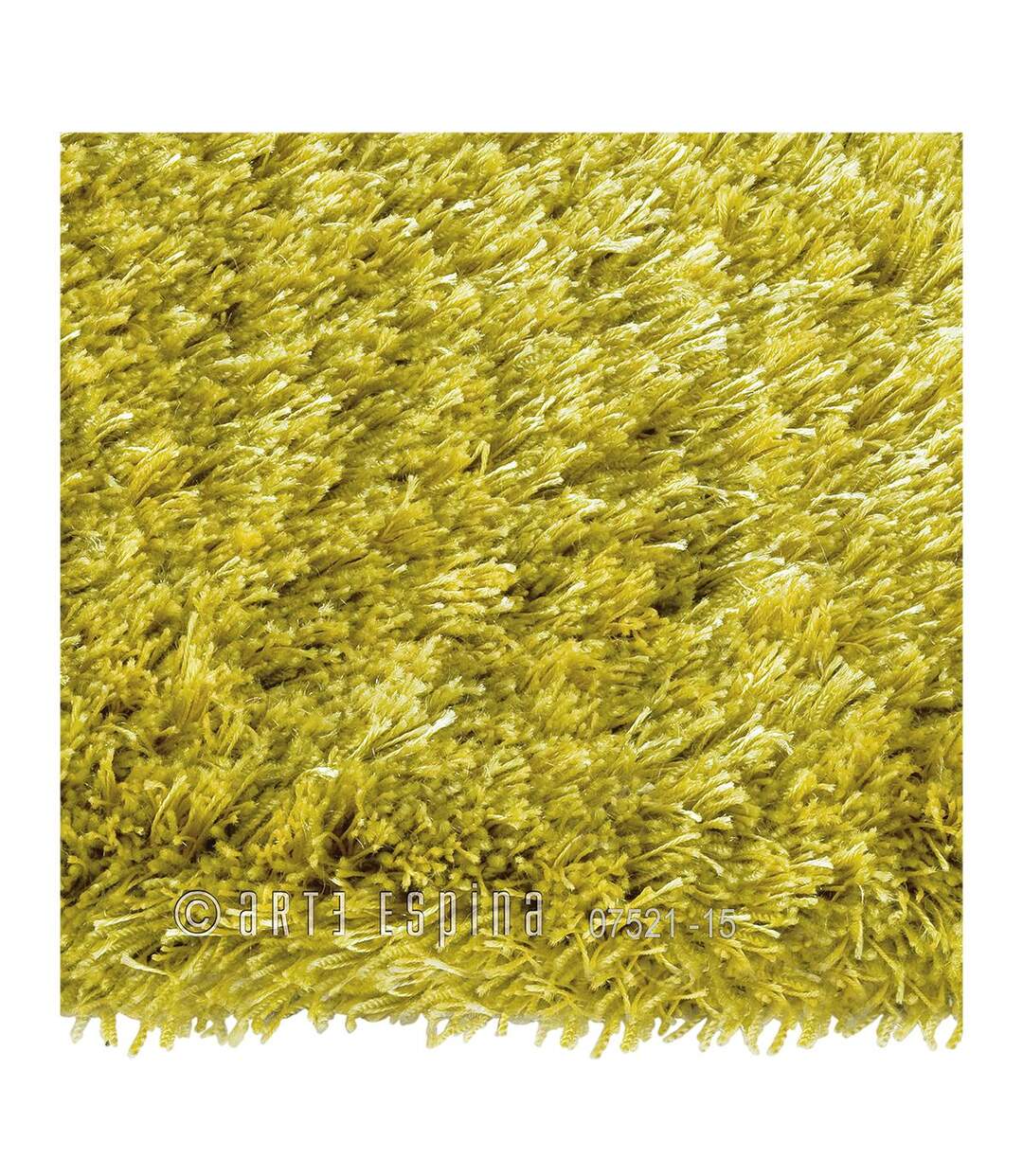 Tapis longs poils shaggy fait main motif uni SWING