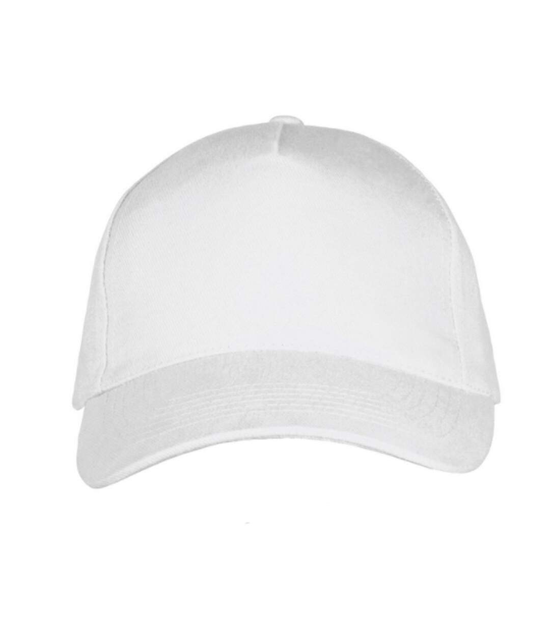 Casquette adulte unisexe blanc SOLS-3