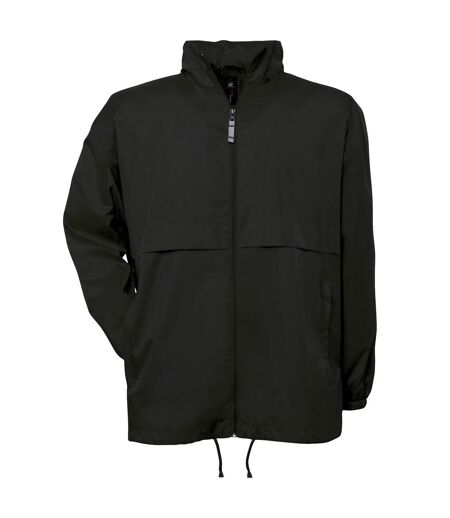 Veste Légère Coupe-vent Hommes Noir B&C