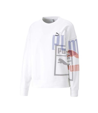 Sweat blanc homme puma classics - l