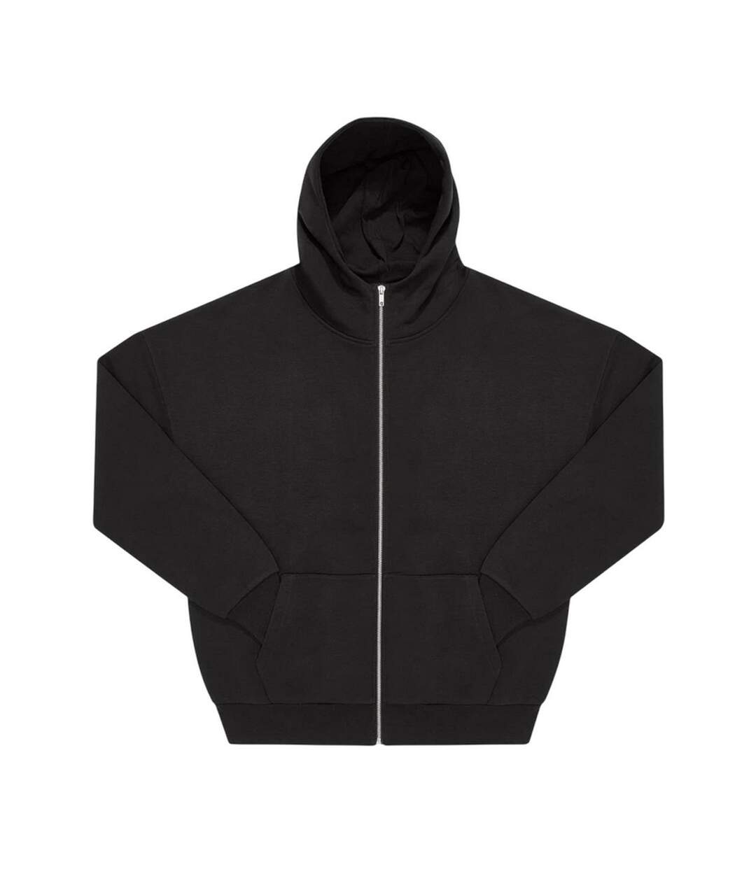 Unisex Adult Influence Full Zip Hoodie Black B&C-1