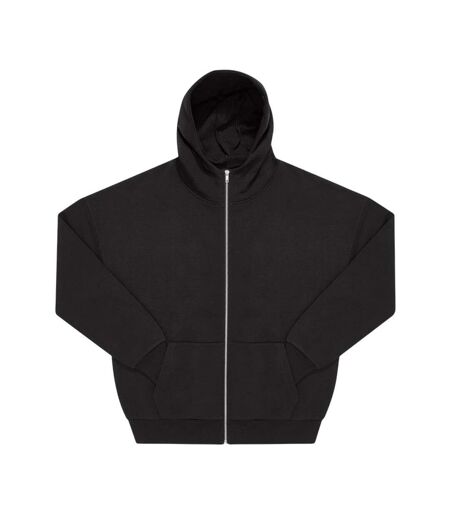 Unisex Adult Influence Full Zip Hoodie Black B&C