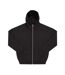Unisex Adult Influence Full Zip Hoodie Black B&C-1