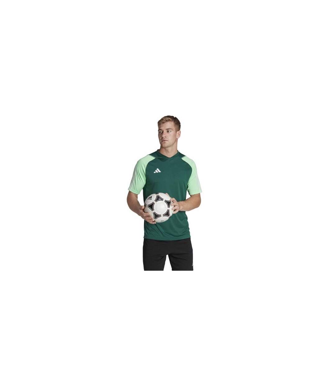 Maillot De Foot Tiro Competition Homme Vert Adidas-1