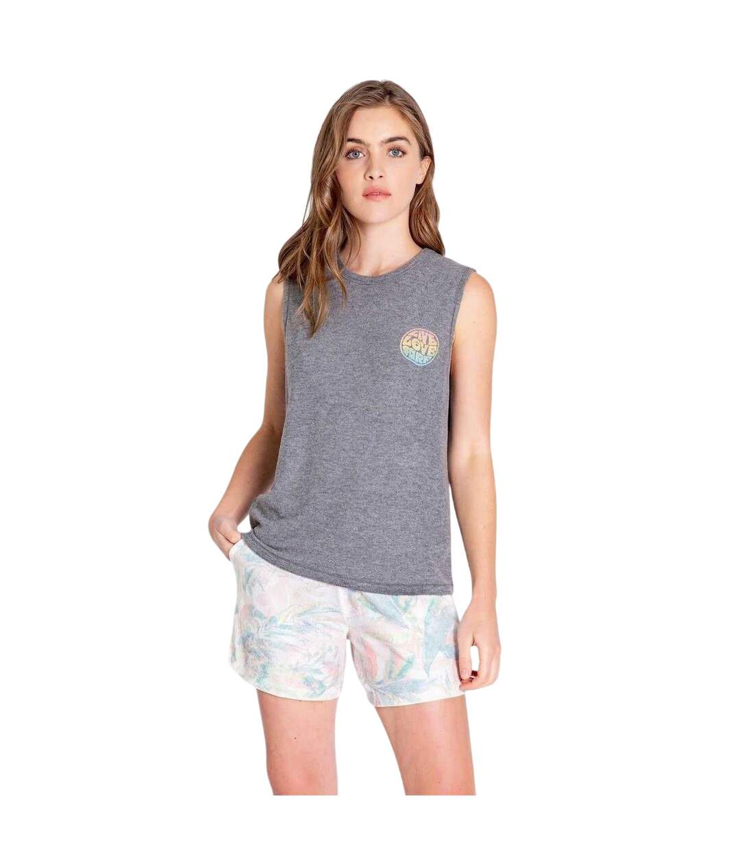 Womens/ladies Desert Palm Print Lounge Shorts Multicoloured PJ Salvage-2