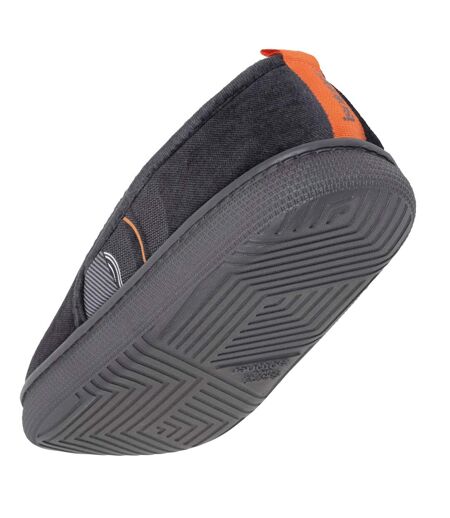 Isotoner Chaussons Charentaises homme velours semelle bloup extra confort