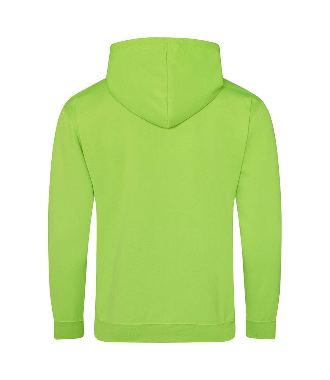 Sweatshirt à capuche adulte unisexe vert électrique Awdis