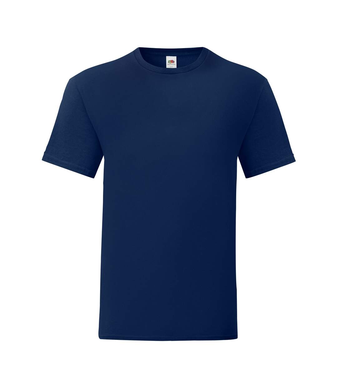 T-shirt manches courtes iconic homme bleu marine Fruit of the Loom