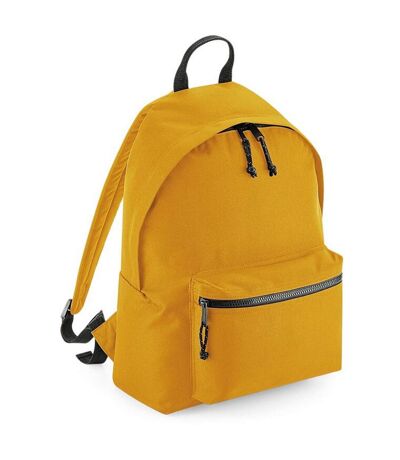 Recycled backpack one size mustard Bagbase