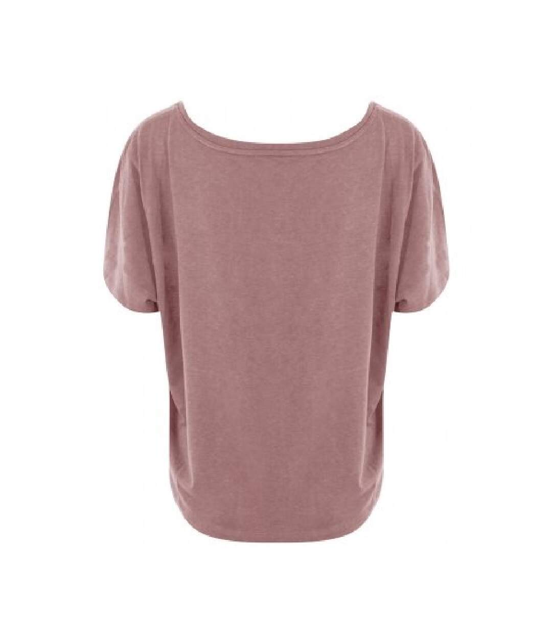 T-shirt court daintree femme vieux rose Ecologie