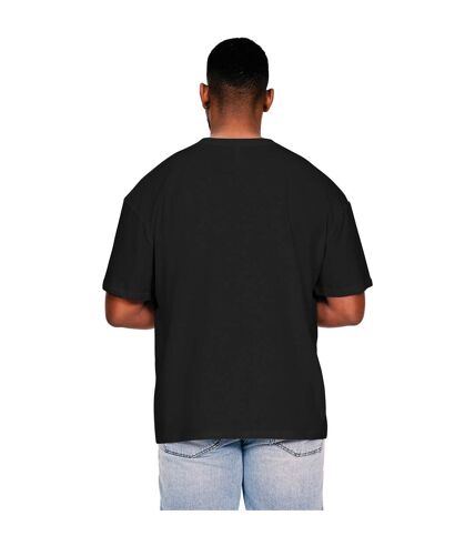 Casual Classics Mens Core Ringspun Cotton Oversized T-Shirt (Black) - UTAB584