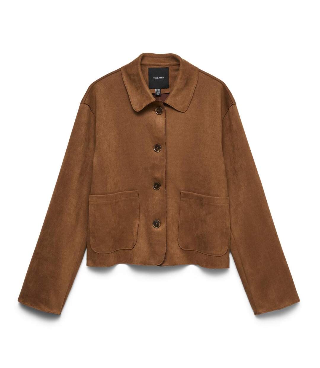 Veste marron femme vero moda felia-1