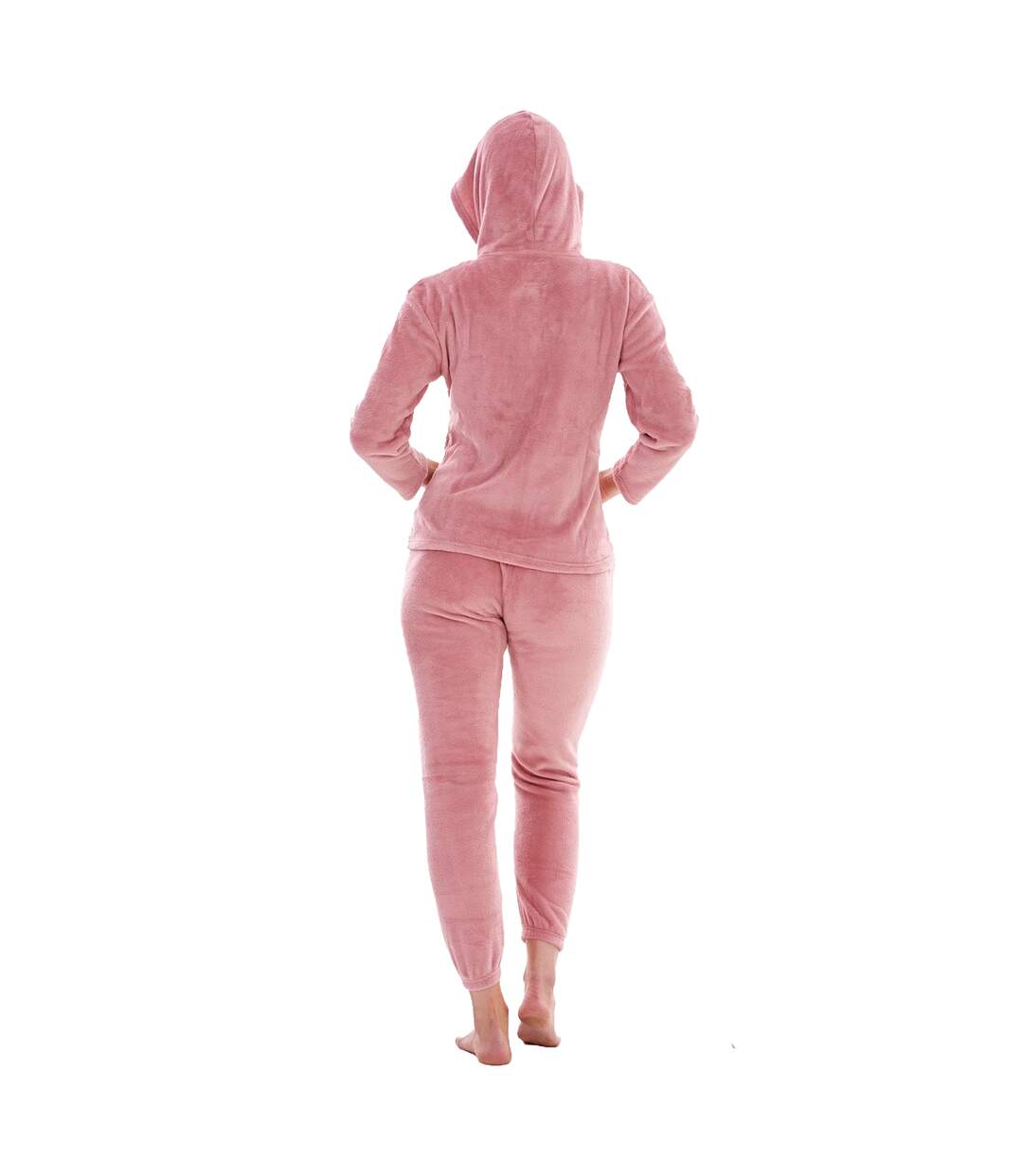 Ensemble De Pyjama Long Femme Rose Keanu-3