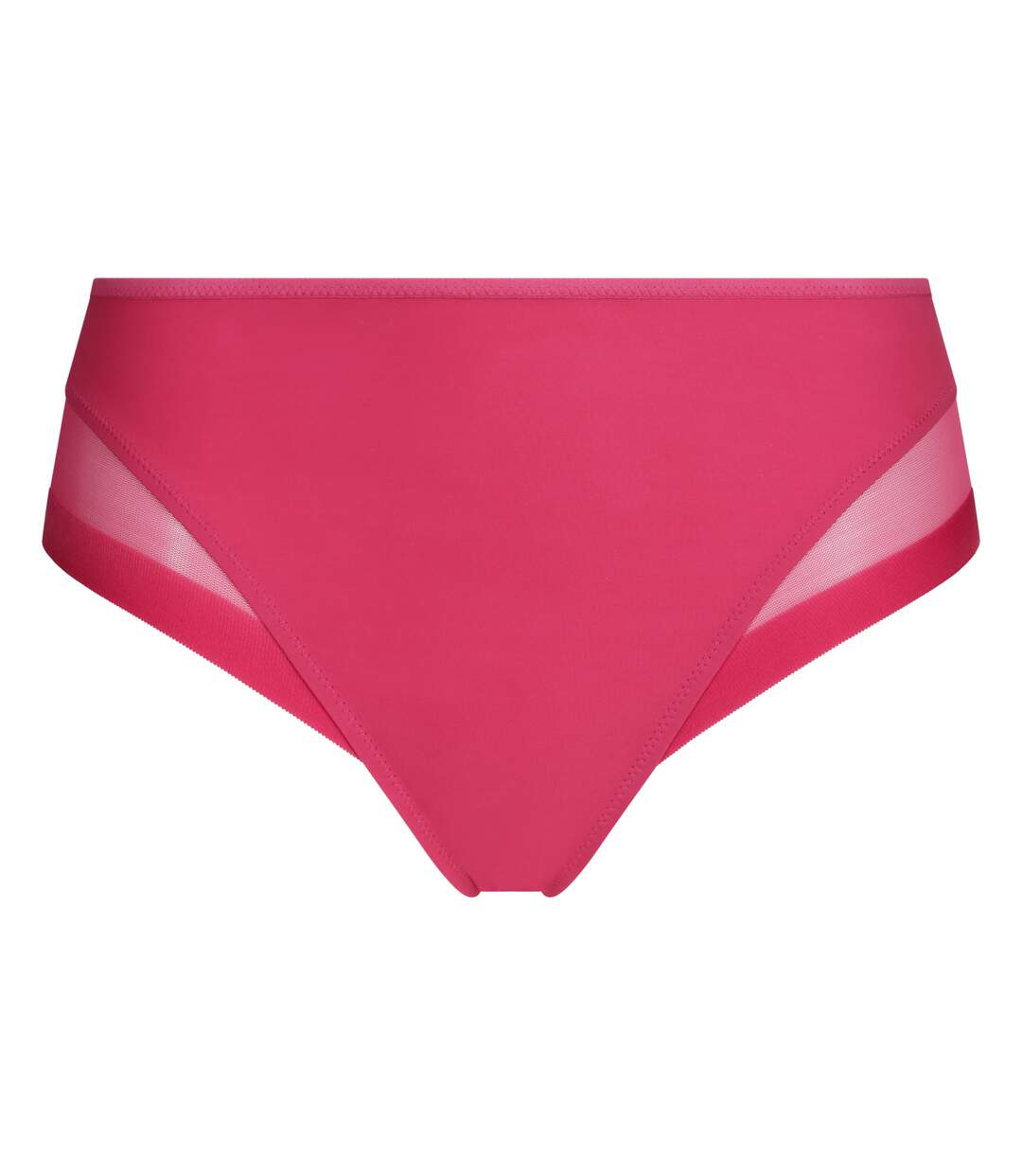 Culotte en microfibre et tulle Generous Essentiel-5