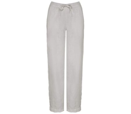 Pantalon en lin - Femme - PATS733 - blanc
