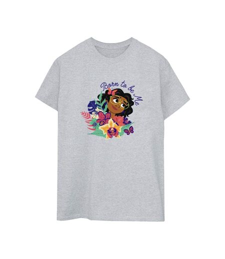 Disney - T-shirt ENCANTO BORN TO BE ME - Femme (Gris chiné) - UTBI22466