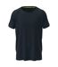 Mens Active Raglan Mesh T-shirt Navy Stedman-1