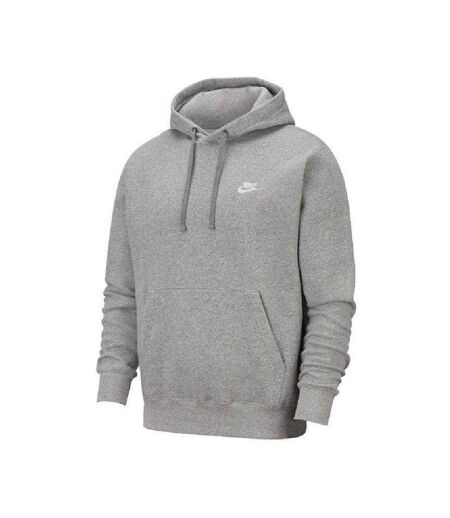 Mens Sportswear Club Pullover Hoodie Grey Nike