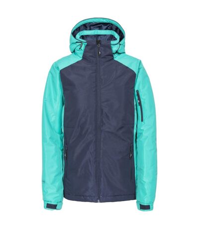 Trespass Womens/Ladies Sheelin Touch Fastening Hooded Ski Jacket (Navy) - UTTP4549