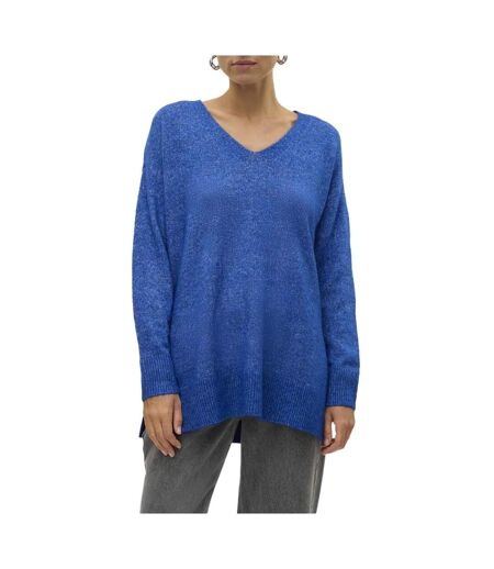 Pull Bleu Roi Femme Vero Moda Pullover - L