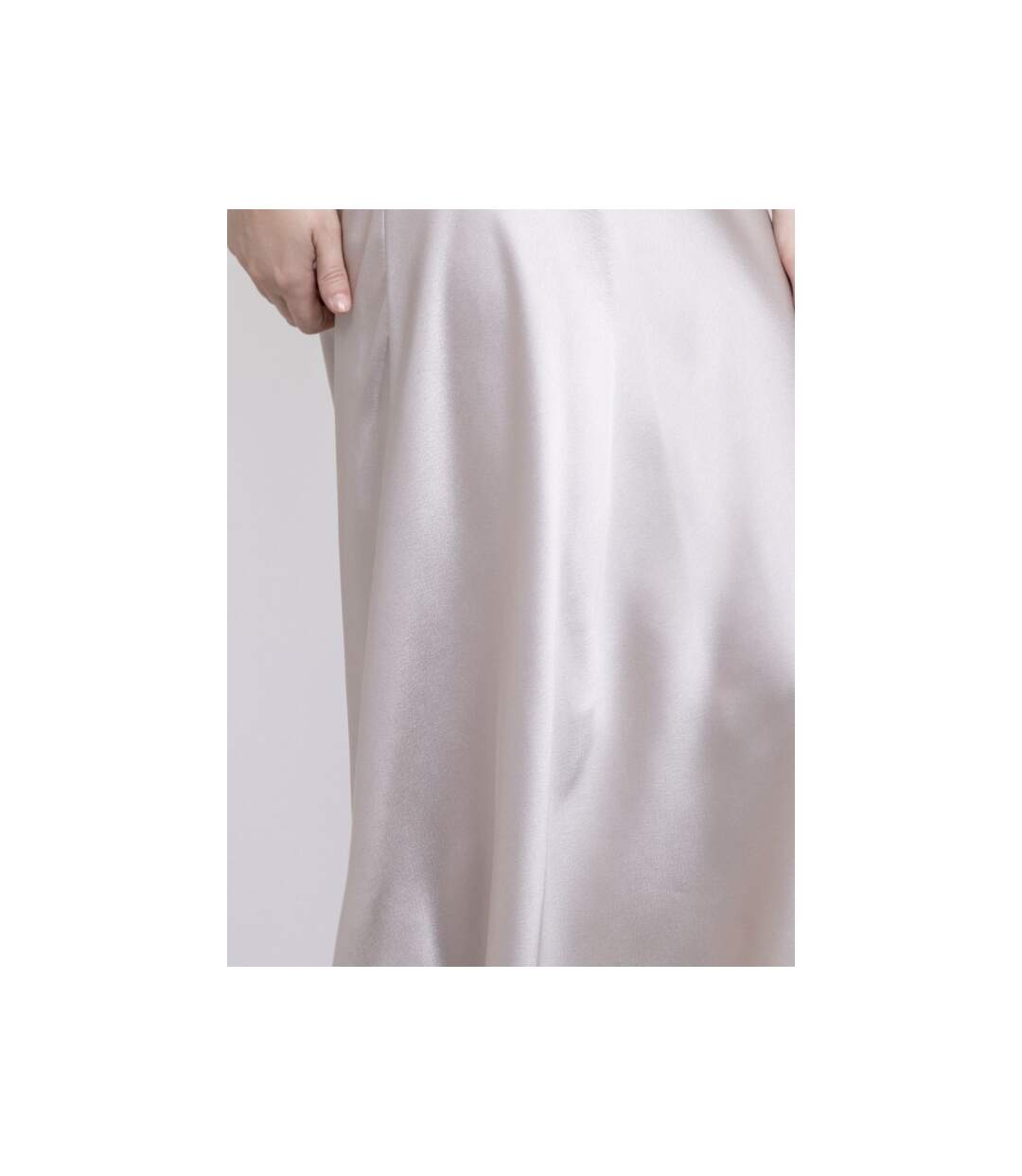 Jupe longue en satin XALPA - Dona X Lisa-3