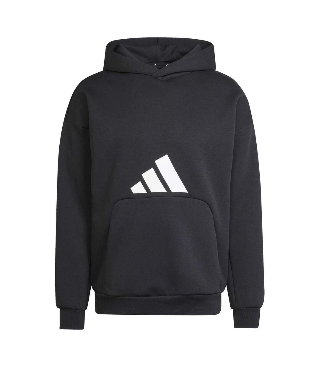 Sweat À Capuche Motif/style Logo Future Icons Bar Homme Noir Adidas-2