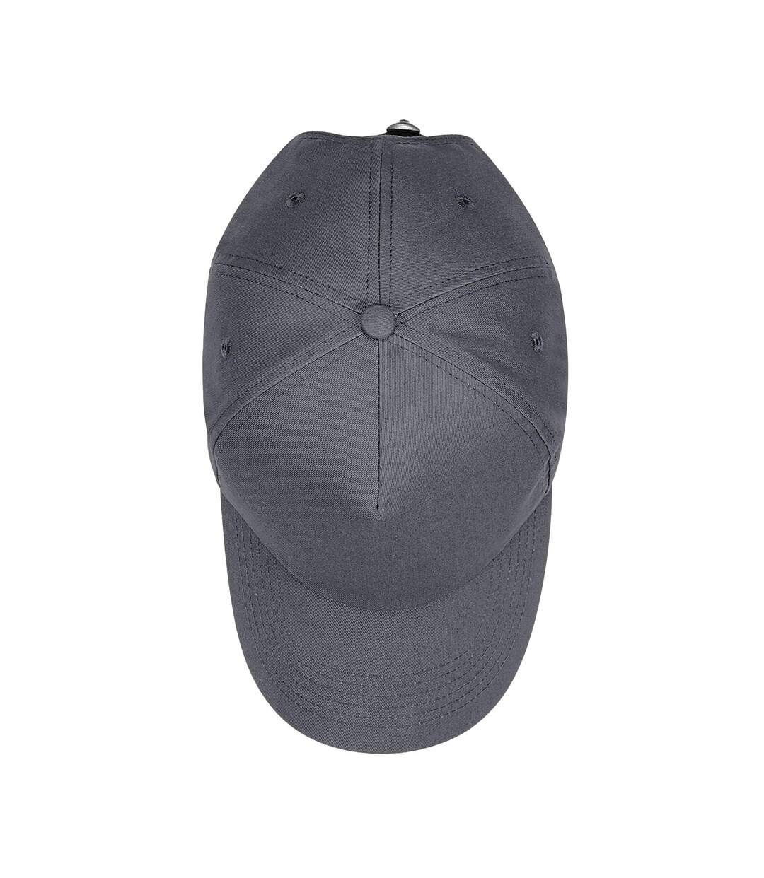 Casquette Authentic Adulte Gris Foncé Beechfield-3