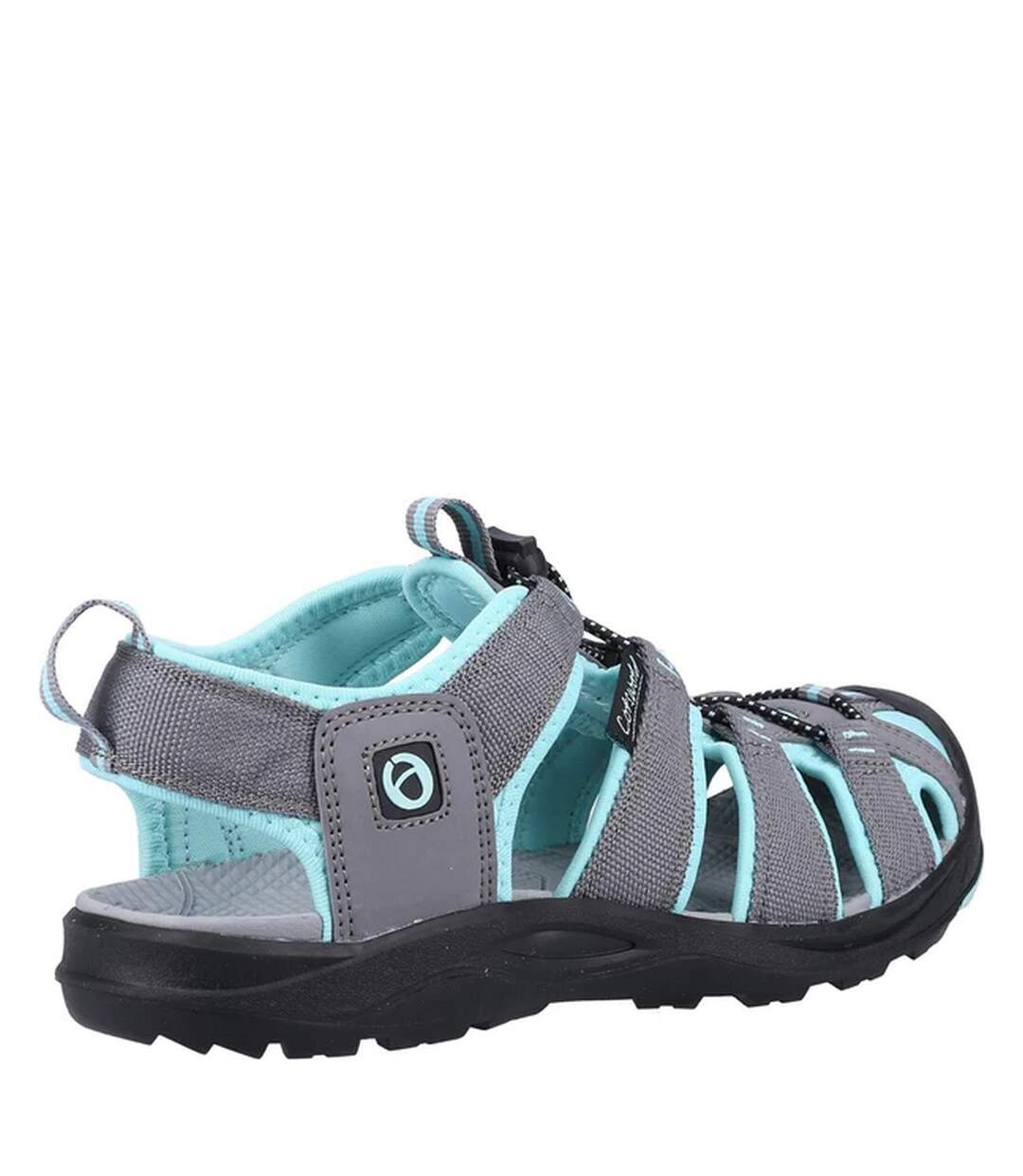 Sandales marshfield homme gris / turquoise vif Cotswold