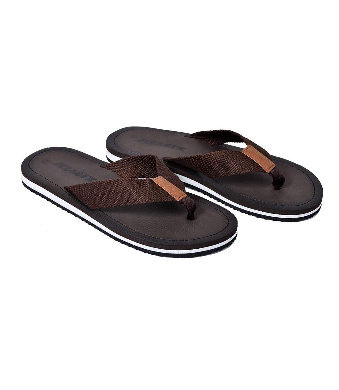 Tong Homme Mode- Chaussure de Plage Piscine - SU5109 MARRON-1