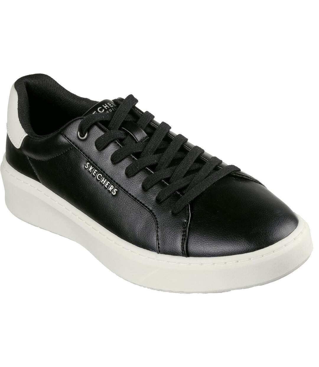 Mens court break suit trainers black Skechers-1