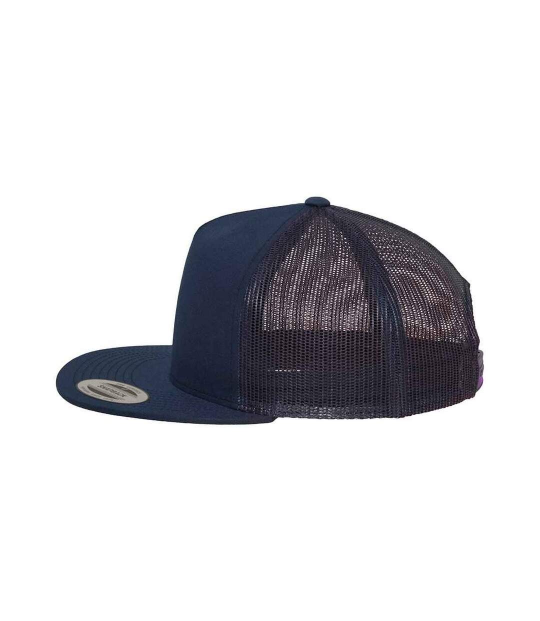 Casquette Trucker Classic Bleu Marine Flexfit-4
