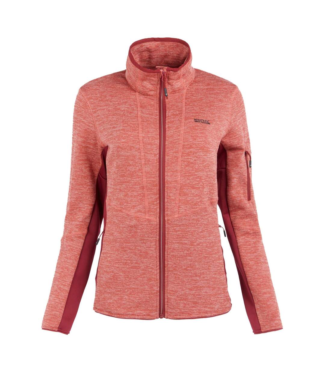 Veste Polaire Ralina Femme Rouge Clair Rouge Foncé Regatta-2