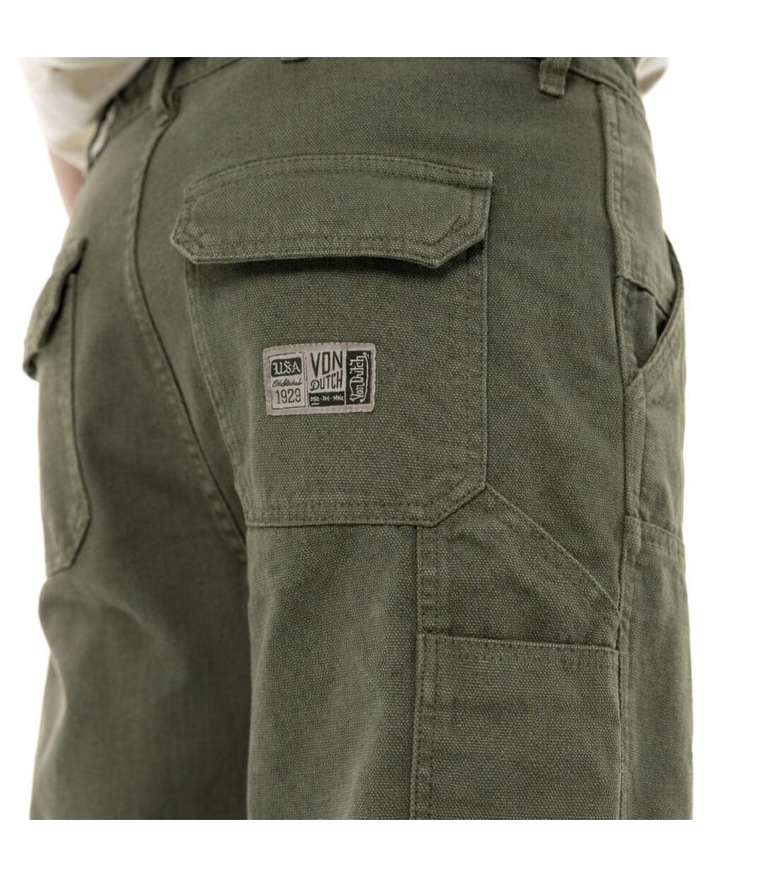 Pantalon homme en coton canvas Work Vondutch-5