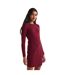 Robe Droite Sammie Femme Bordeaux Never Fully Dressed-1